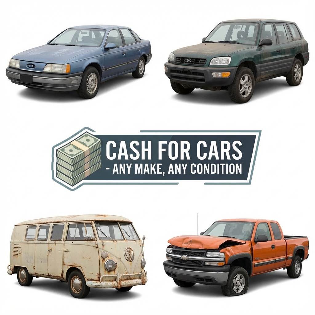 Cash for cars Perth - We buy all vehicles including scrap cars, vans, trucks, and SUVs in any condition